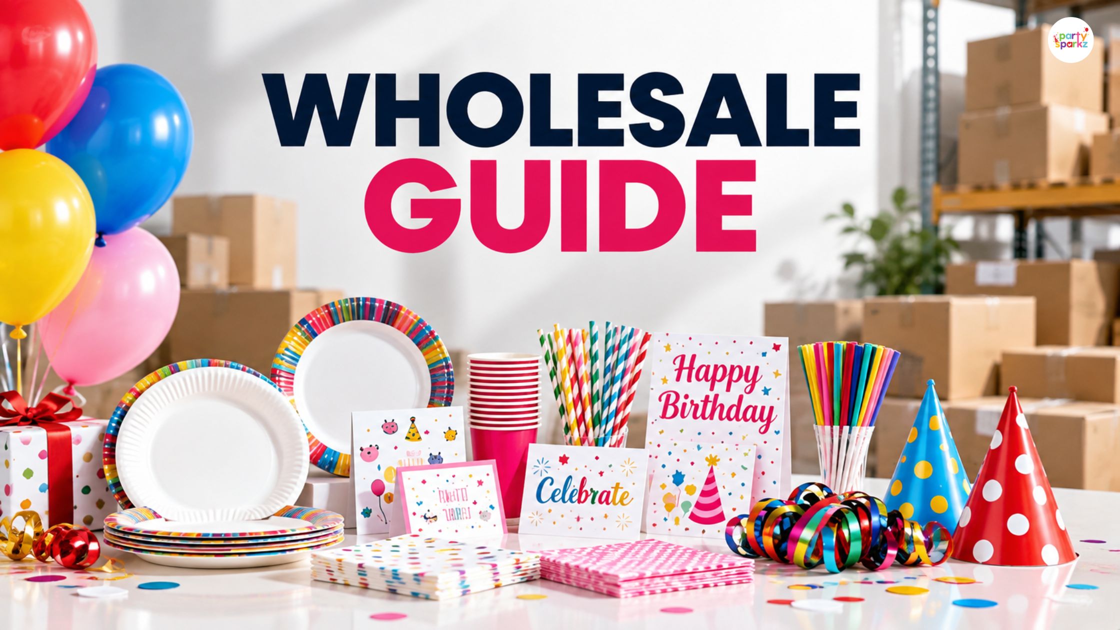 Best Wholesale Suppliers for First-Time Party Supply Retailers
