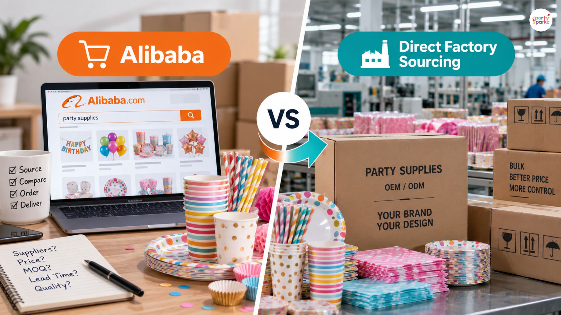 Alibaba vs. Direct Factory Sourcing