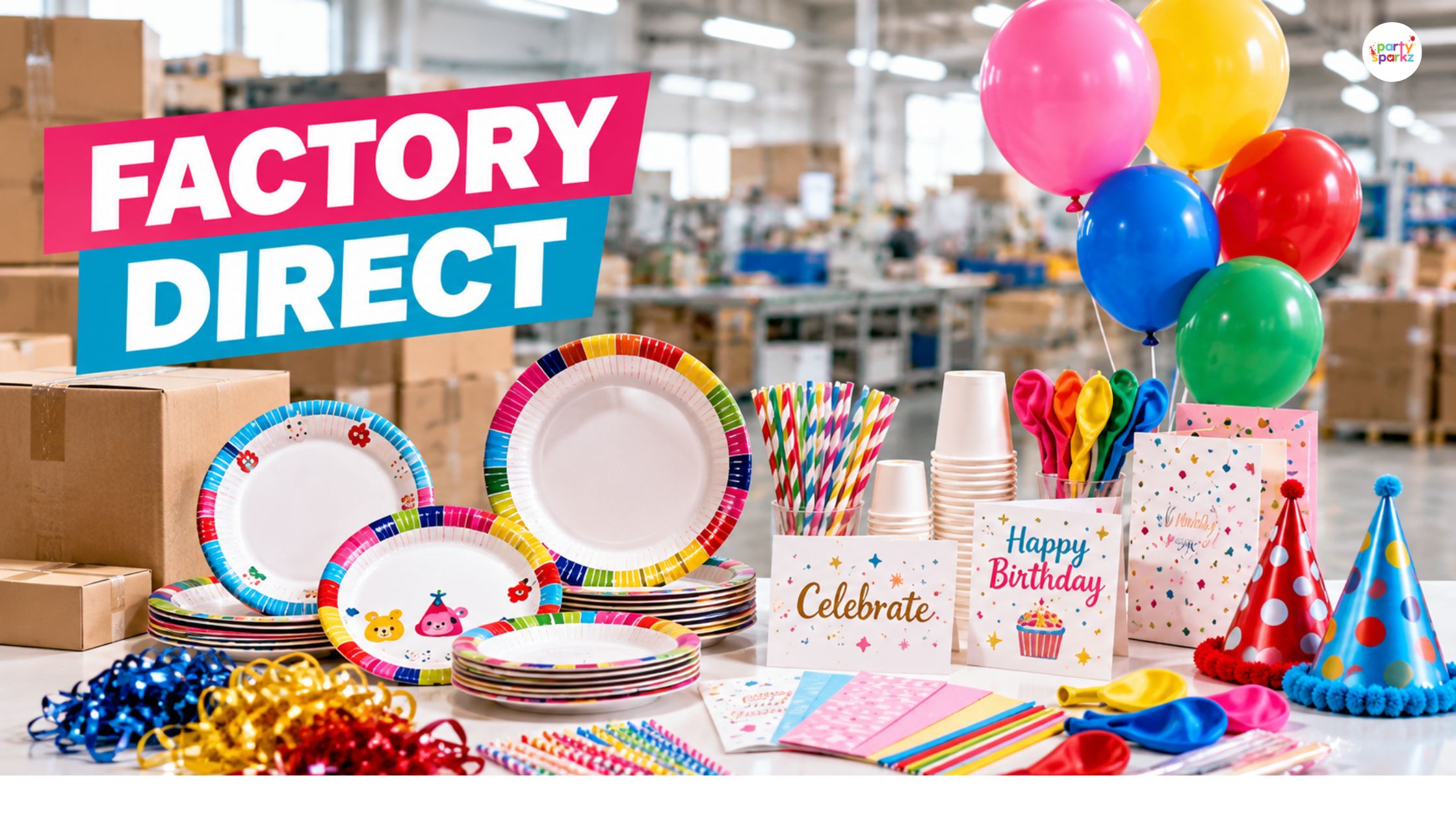 Factory-Direct Party Supplies Manufacturer