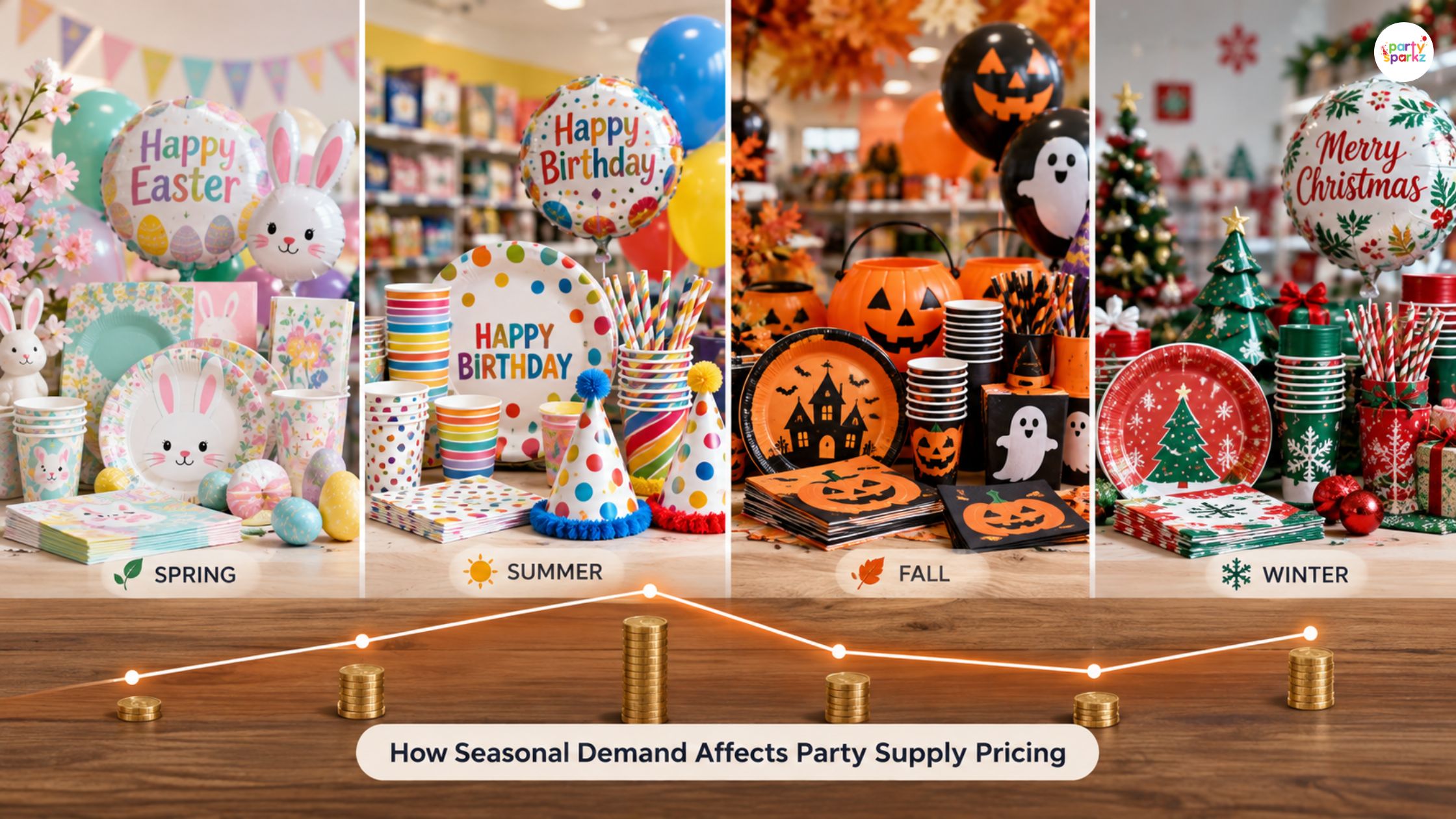 How Seasonal Demand Affects Party Supply Pricing