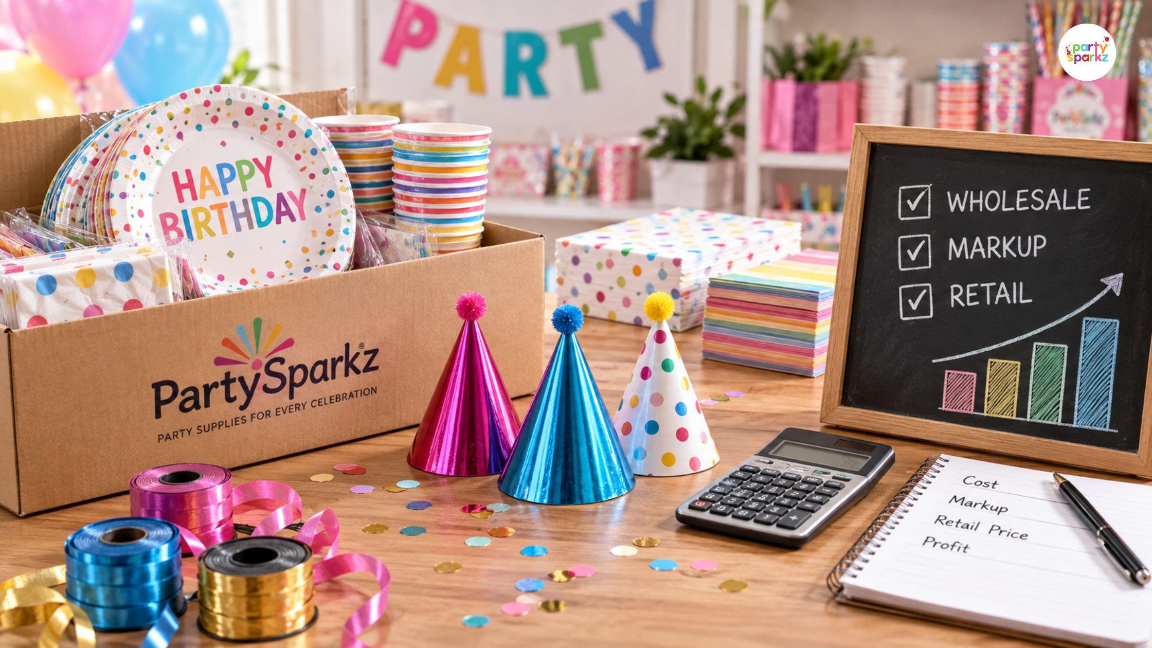 How to Price Wholesale Party Supplies for Retail