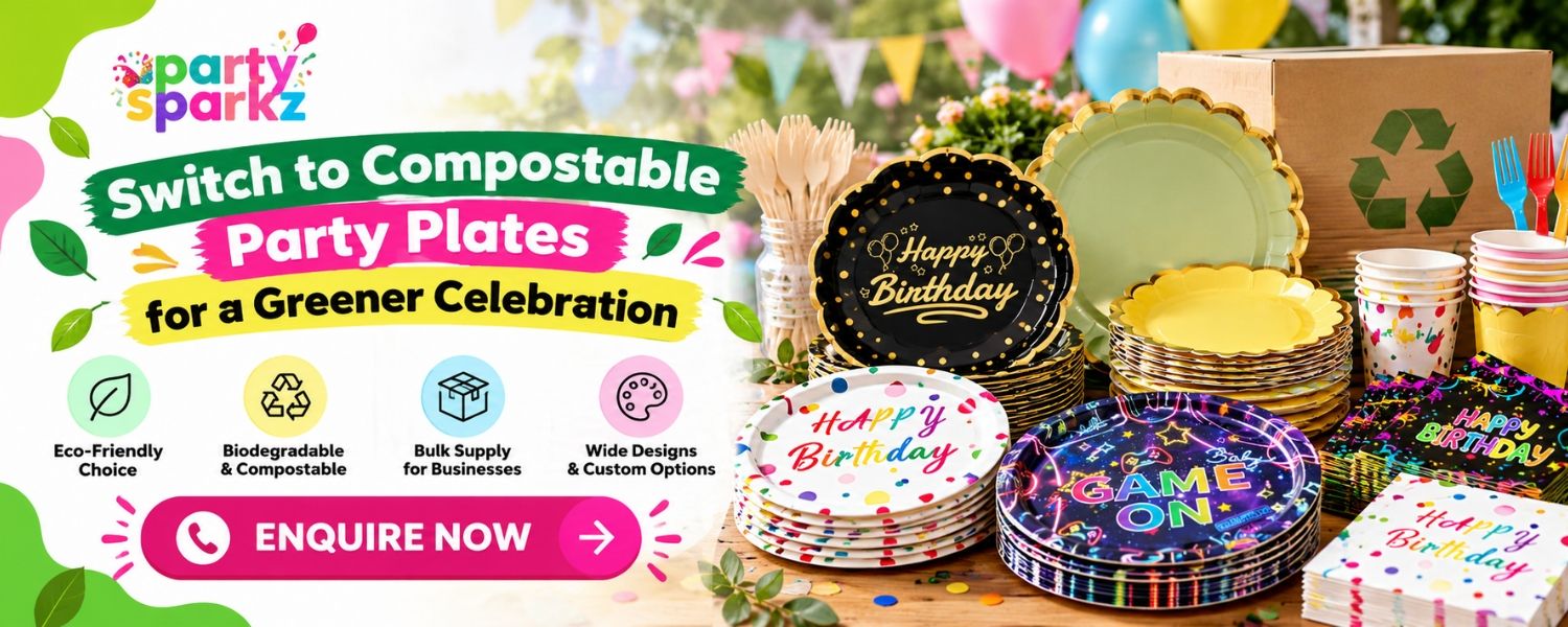 Party plates buy in bulk