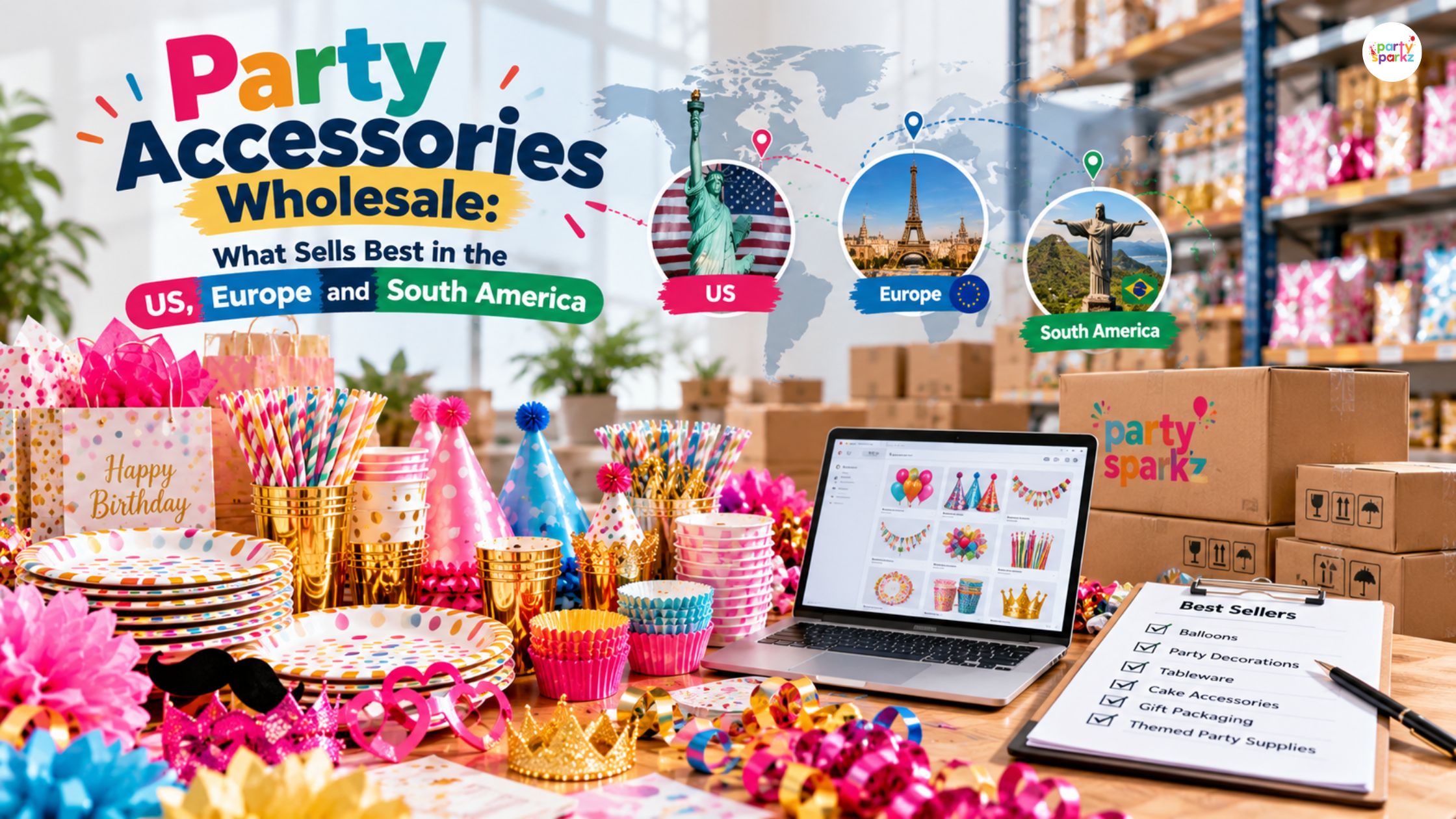 Party Accessories Wholesale What Sells Best in the US, Europe