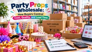 Party Props Wholesale: How Buyers Control Cost, Quality, and Lead Time