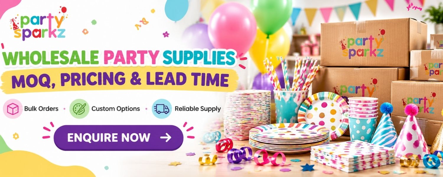 Wholesale Party Supplies order in bulk