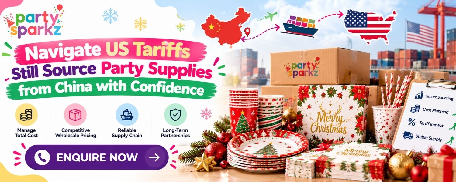 Enquire now the bulk party supplies